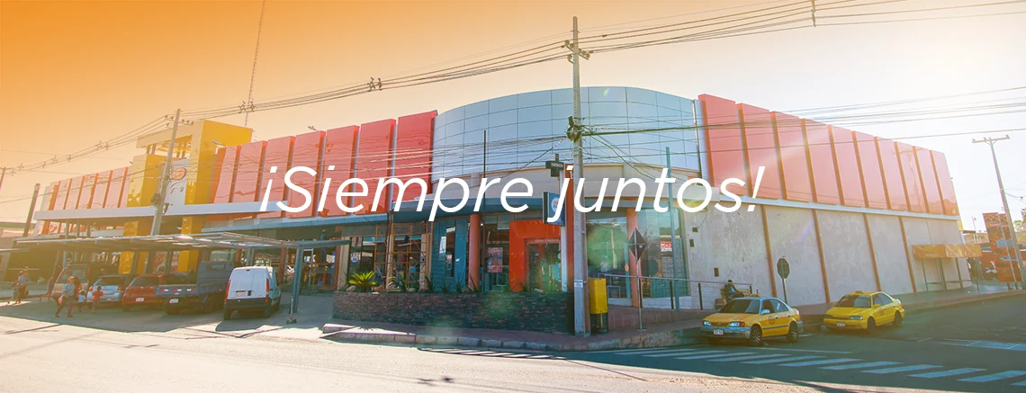 Fachada de Supermercado LT, siempre juntos